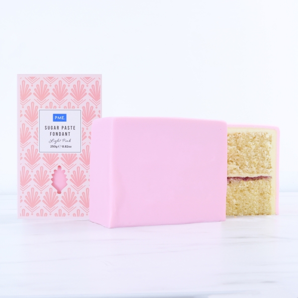 Rollfondant / Zuckerpaste - Helles Pink